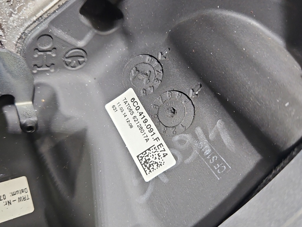 фото №8, Воздуховод vw polo v 6r 09-17 6c0419091f