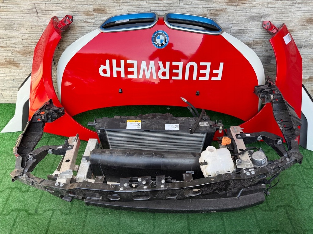 фото №7, Капот бампер крила pas передній радіатор лампи адаптивний led bmw i3