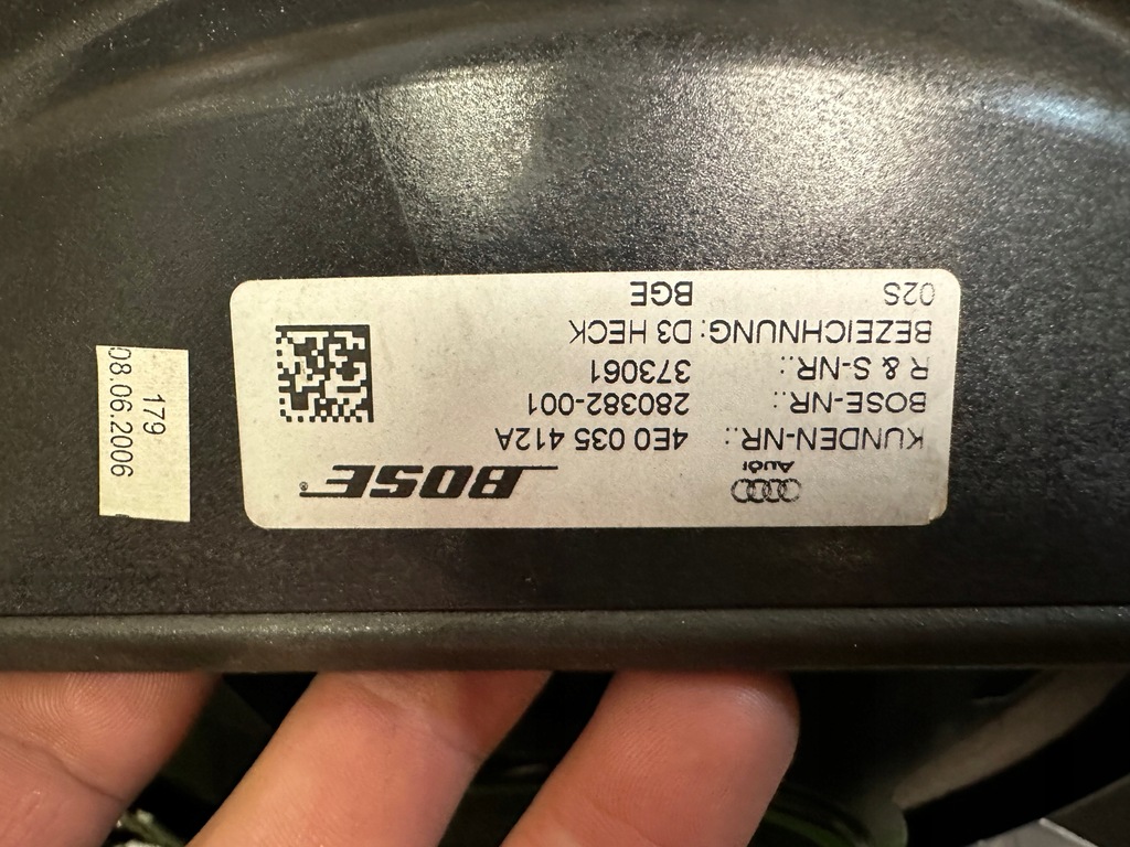 фото №5, Audi s8 d3 5.2 динамики bose