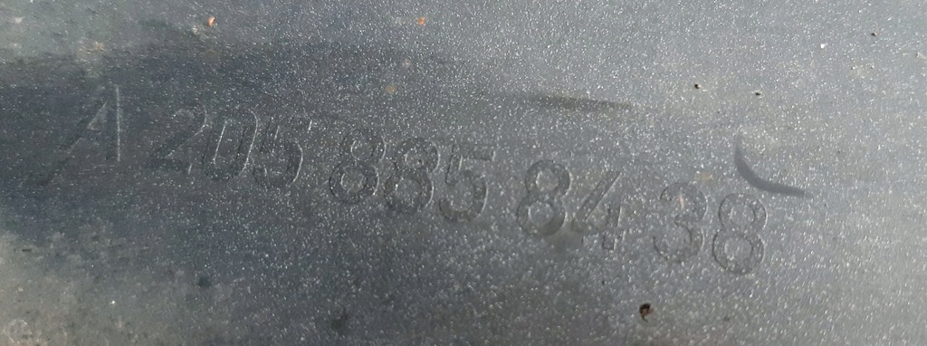 фото №13, Mercedes w205 coupe бампер задня задній pdc