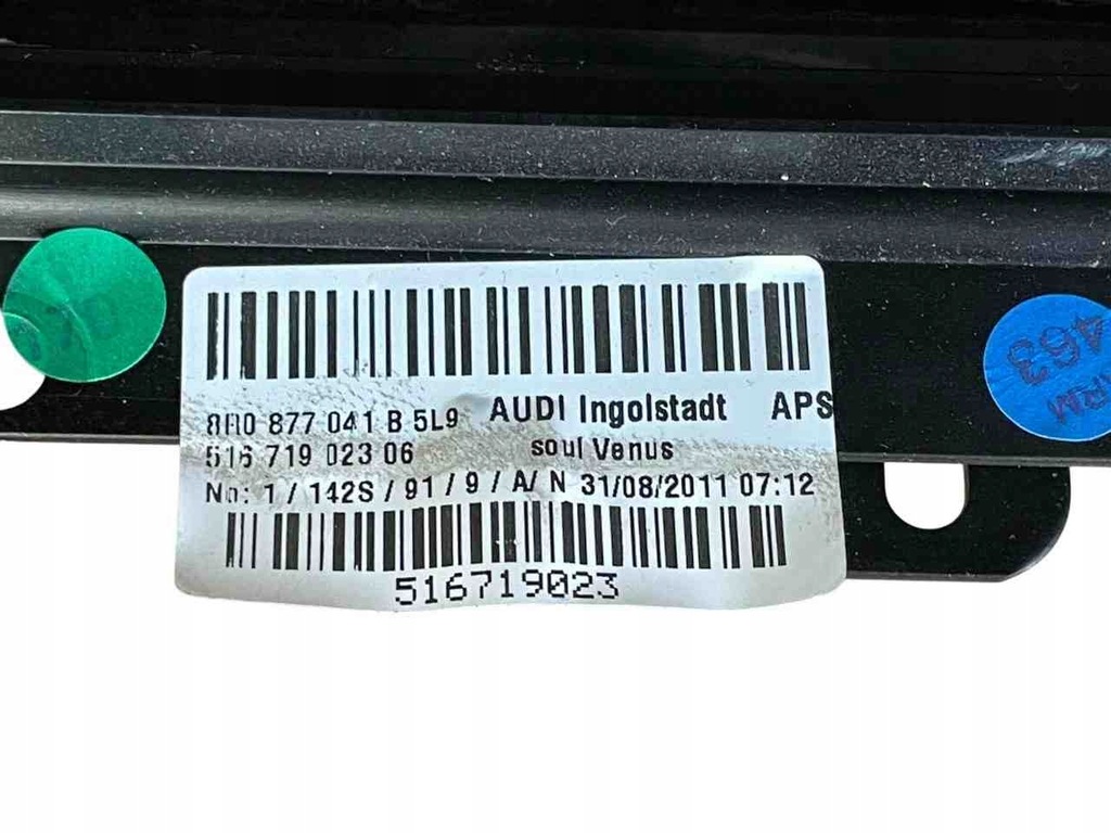 фото №8, Люк audi q5 8r 8r0877041b 2.0l бензиновий 155kw 2012