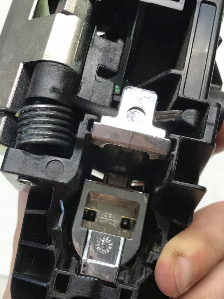 фото №10, Ручка двері хром задня права leaf ii