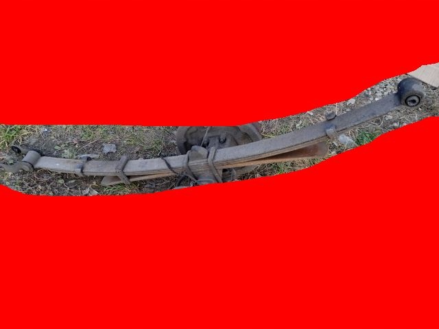 фото №1, Nissan navara d40 2.5 dci ресора ресори задні задня oryg.