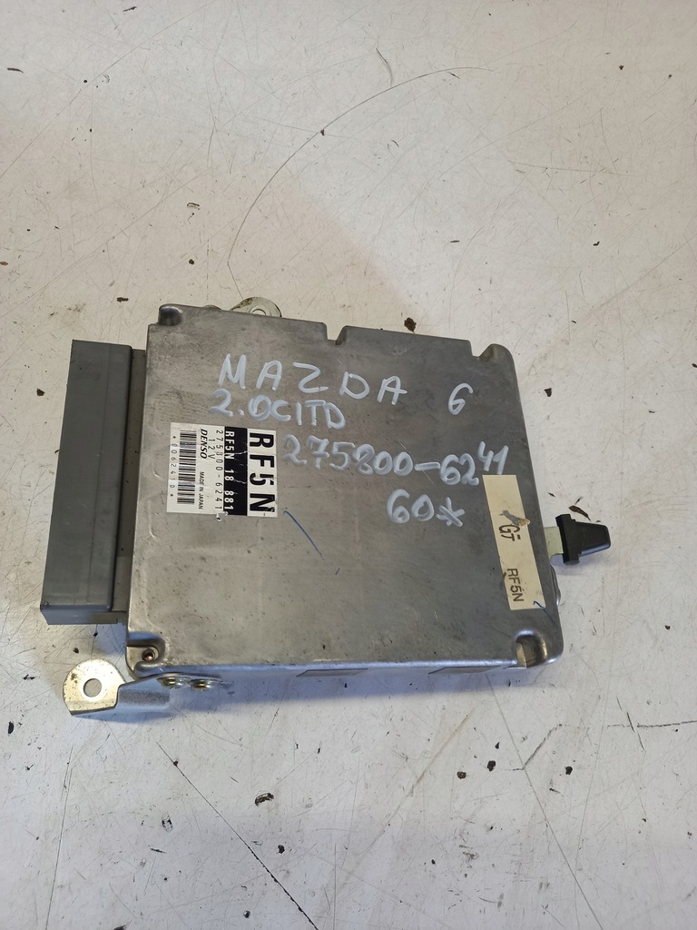 фото №1, Бортовой компьютер блок управления двигателя 2.0 citd mazda 6