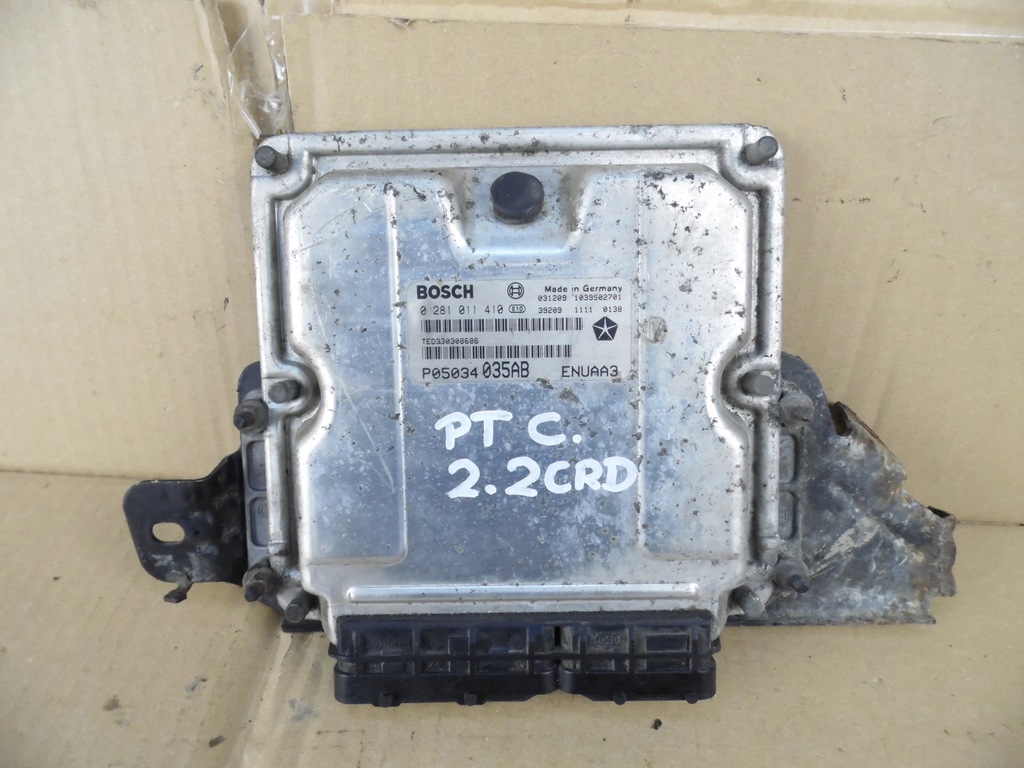 фото №1, Chrysler pt cruiser 2.2 crd бортовой компьютер 0281011410