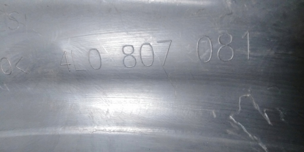 фото №8, Audi q7 4l защита накладка поперечина перед 4l0807081 org