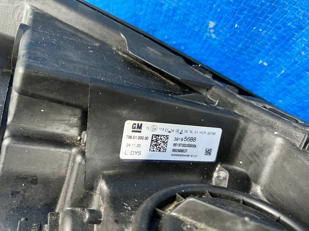 фото №5, Opel astra k v lift ліва лампа