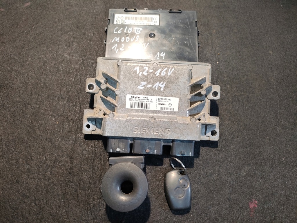 фото №1, Renault clio iii modus 1,2-16v набір стартовий