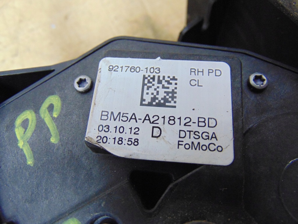 фото №11, Замок cent. двері правий перед ford focus mk3 4pin