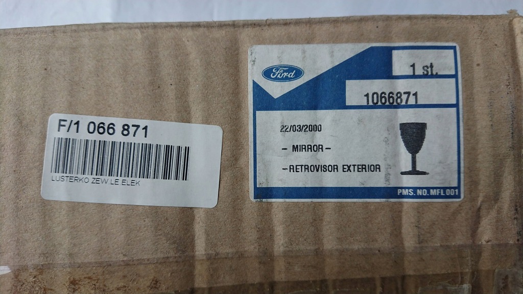 фото №14, Зеркало наружное левая ford galaxy 94-00