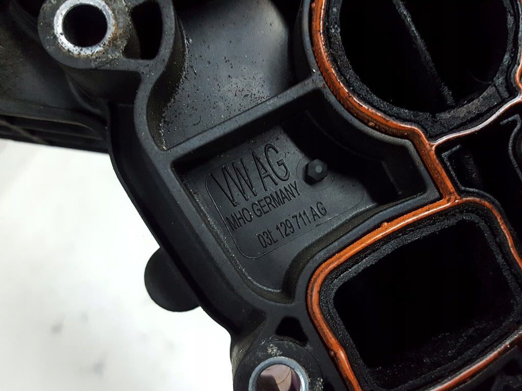 фото №12, Оригінальний колектор всмоктуючий 03l129711ag 2.0 tdi audi