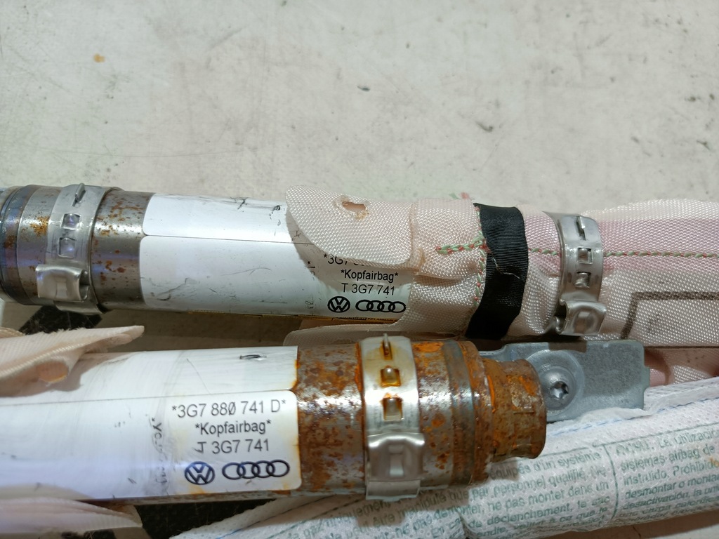 фото №6, Vw arteon 3g7 подушка безпеки подушка дахова шторка безпеки lh + rh комплект org