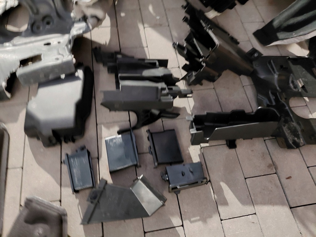 Bmw x5 g05 lci рестайлинг  переходник anglik каркас отопитель коврик шумоизоляция с Разборки