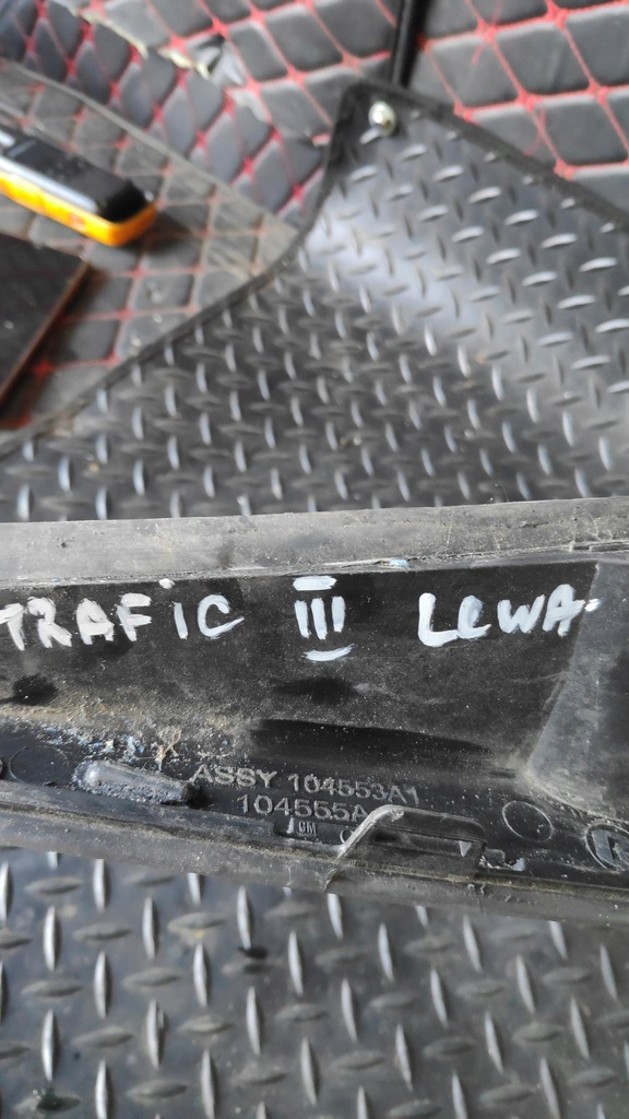 фото №5, Молдинг жабо левая стекло trafic iii 104555a1