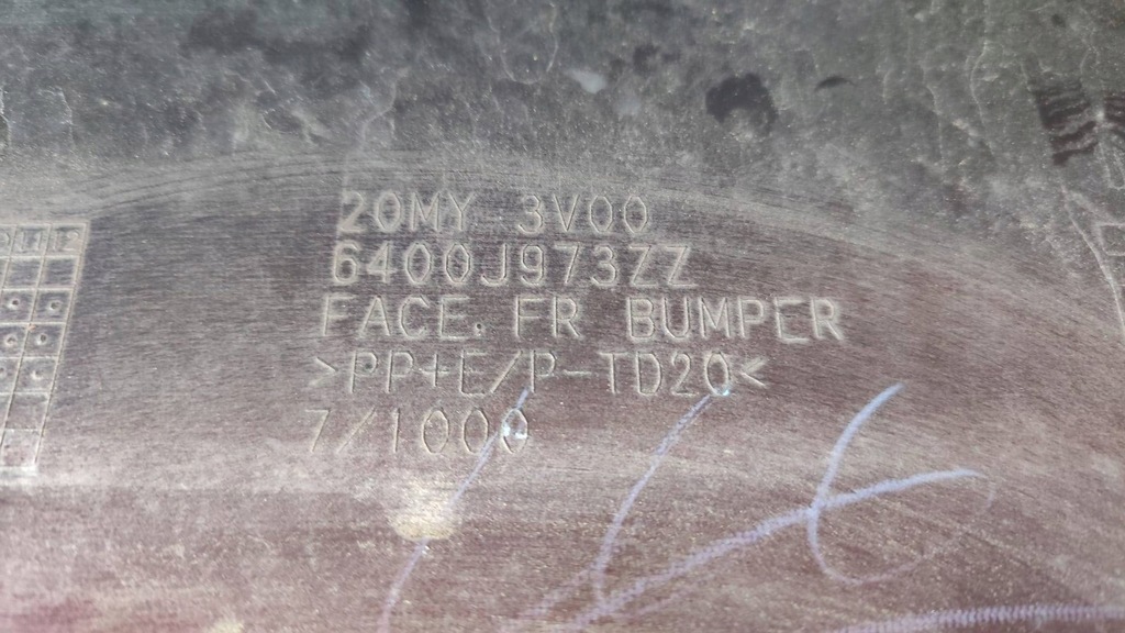 фото №7, Mitsubishi space star ii lift бампер перед 6400j973zz оригинал