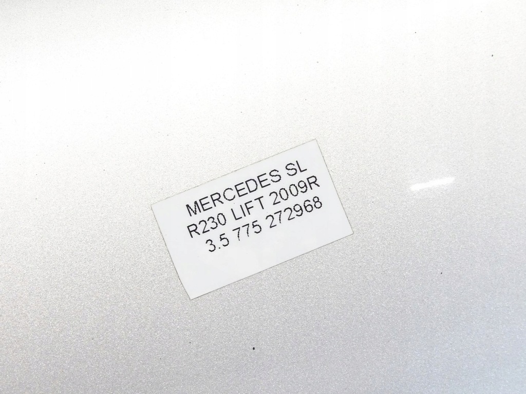 фото №8, Дверь левая перед передние r230 lift sl 775