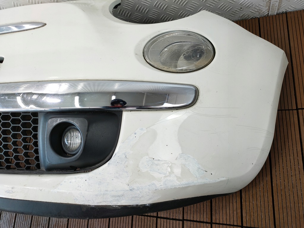 Fiat 500 07- перед комплект  капот бампер ремінь передній лампи колір 268 Зі Шроту