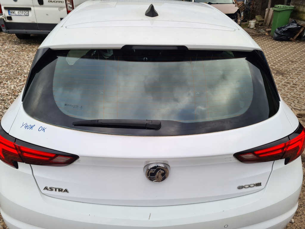 фото №1, Крышка багажника багажника opel astra k hb y40r