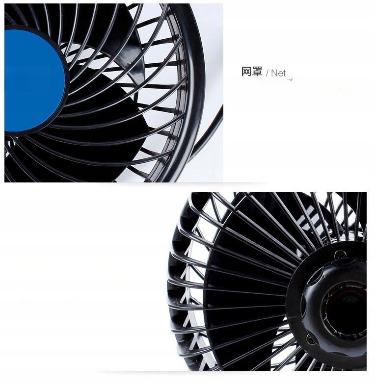 фото №12, Вентилятор с przyssawką 6 cali вентиляторы przyssające do охлаждение салона автомобиля