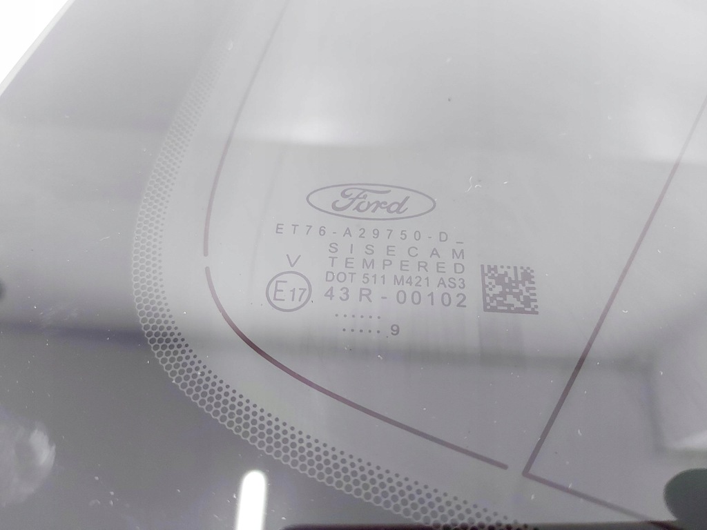 фото №7, Ford tourneo courier mk2 lift 19r. стекло кузов правый задняя