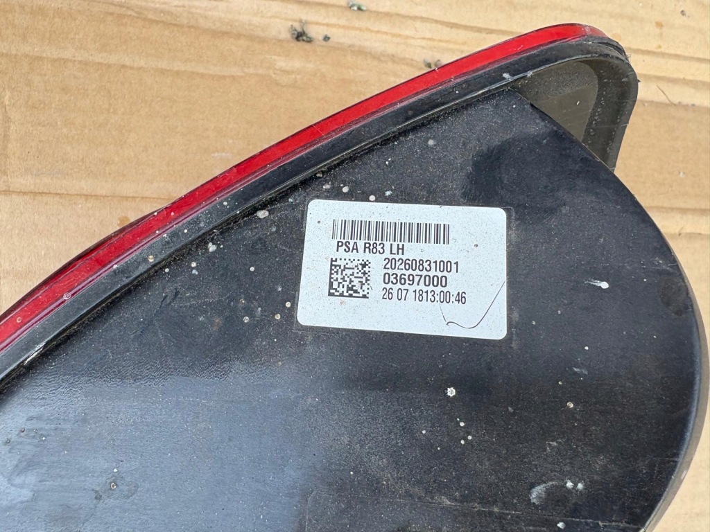 фото №12, Лампа задня задня w бампер peugeot 508 2 gt 2019- 20260831001 20260811001