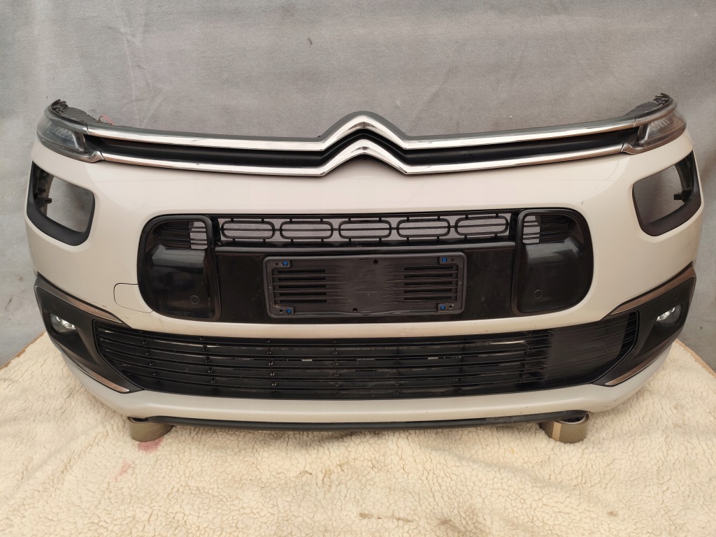 Купить Citroen c4 grand picasso 2 рестайлинг  бампер передок  pdc led комплектный  демонтаж
