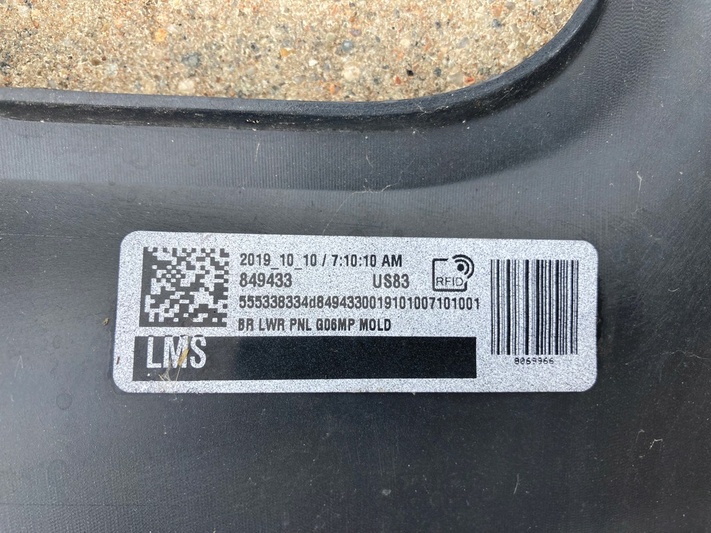 фото №11, Накладка дифузор бампера задня bmw x6 g06 m-pakiet