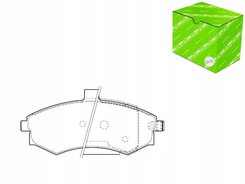 фото №1, Тормозные колодки тормозные hyundai elantra 01- valeo