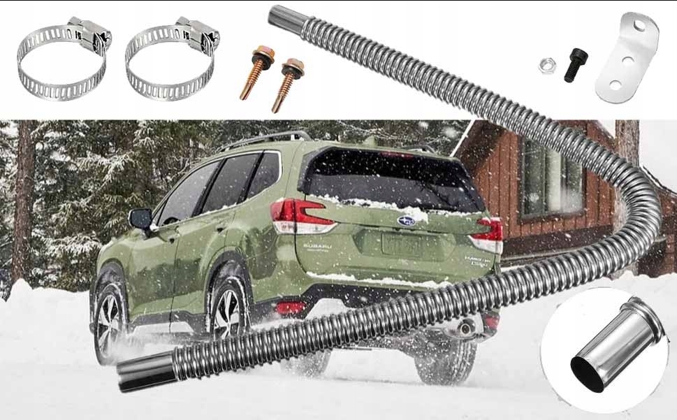 фото №11, Spalinowy шланг 2m ø25mm do webasto eberspächer обогреватель стояночный