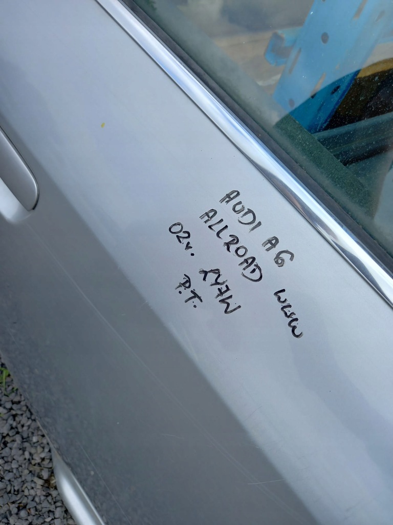 фото №9, Дверь левый правый задняя audi a6 c5 allroad 02r. ly7w