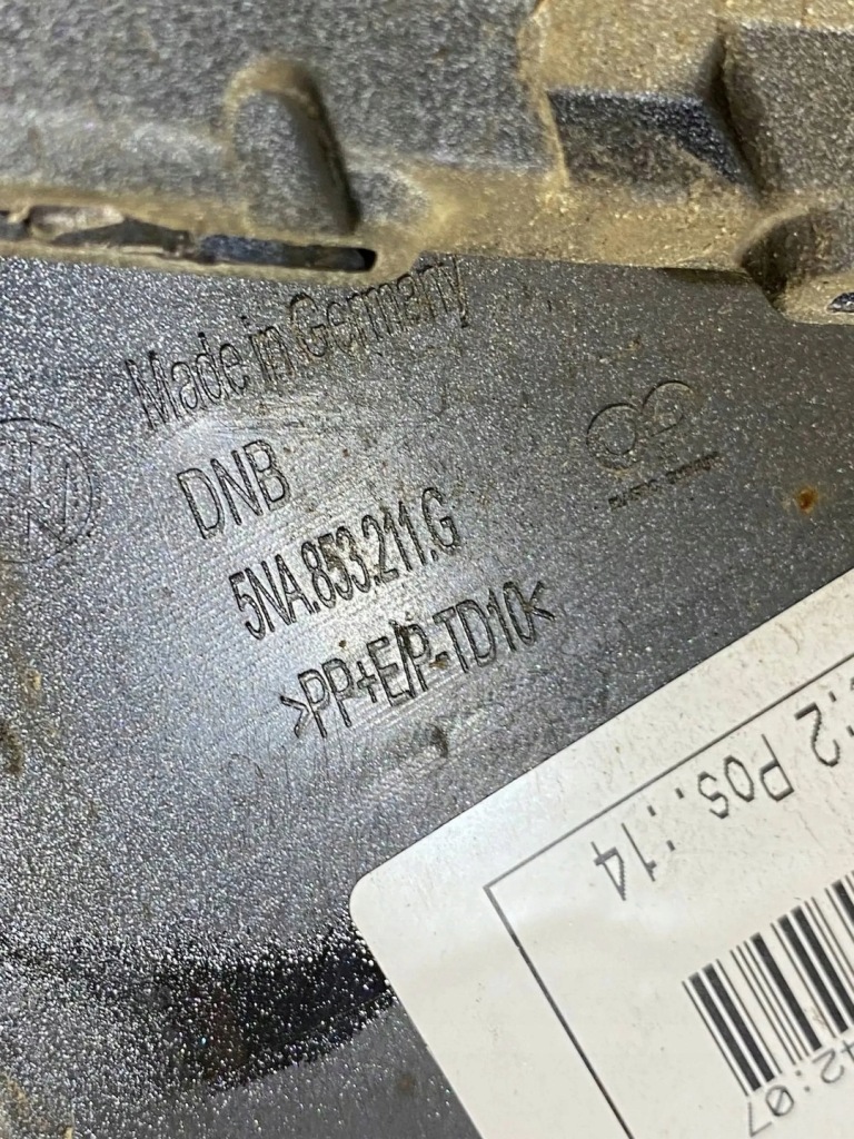 фото №7, Vw tiguan 5na решётка бампера левая перед 5na853211g