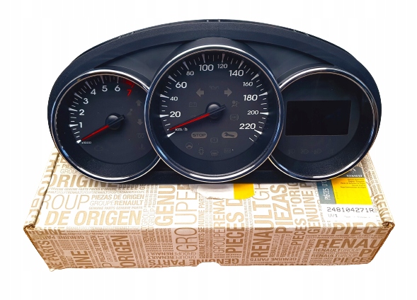 фото №1, Оригинал renault fluence приборы счетчик 248104271r