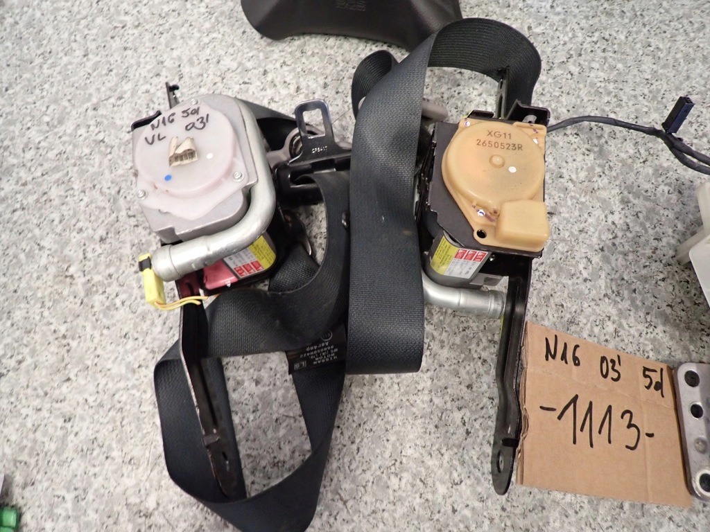 фото №9, Nissan almera n16 03-06 подушки безопасности воздушные srsy europa lift