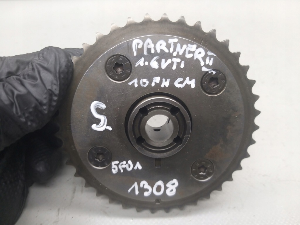 фото №9, Вариатор колесо распределительного вала всасывающий 1.6 1.4 vti 5f01 partner 308 r56 c3 v754586280
