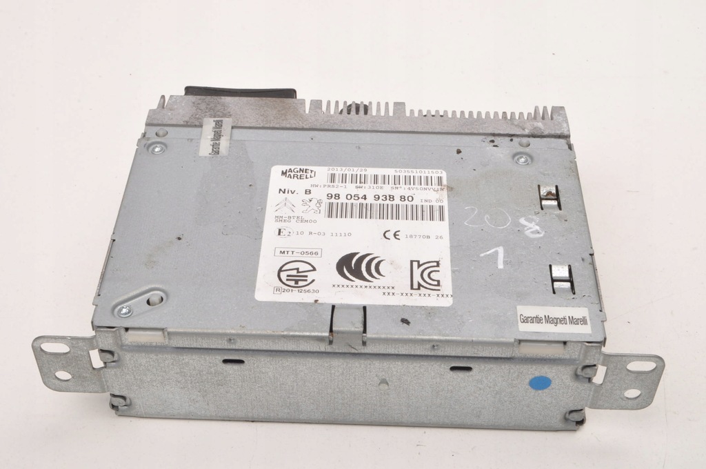 фото №1, Peugeot 208 i радіо навігація 9805493880