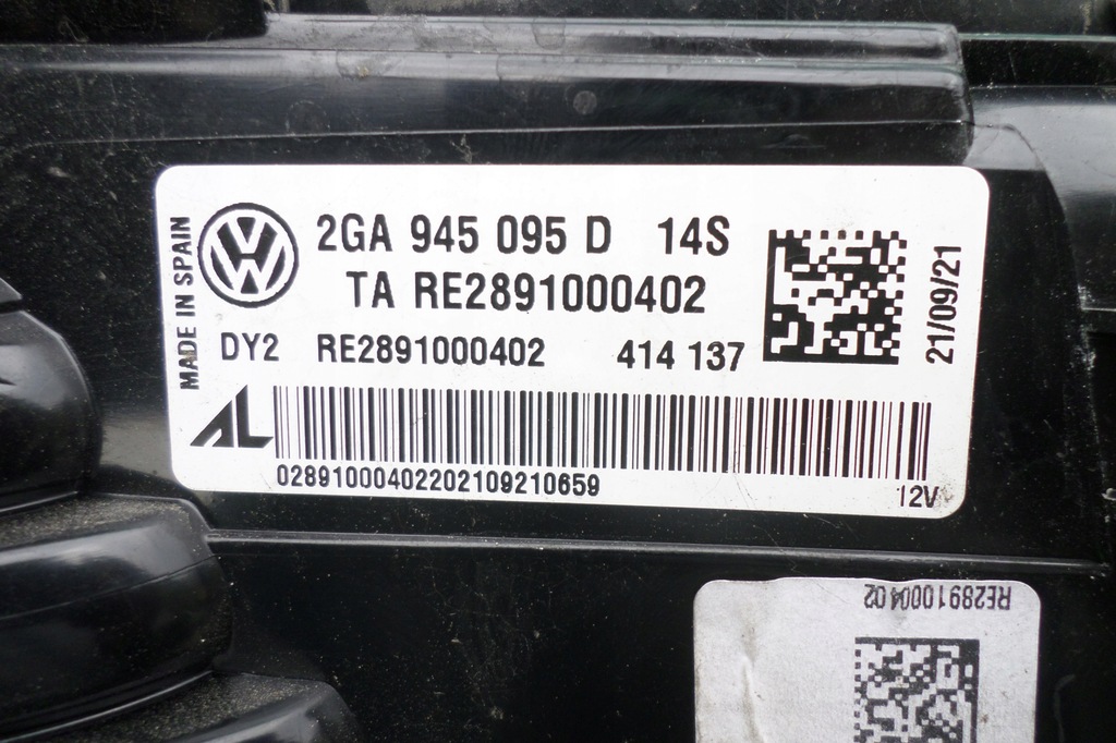 фото №3, Vw t-roc левая led 2ga945095d