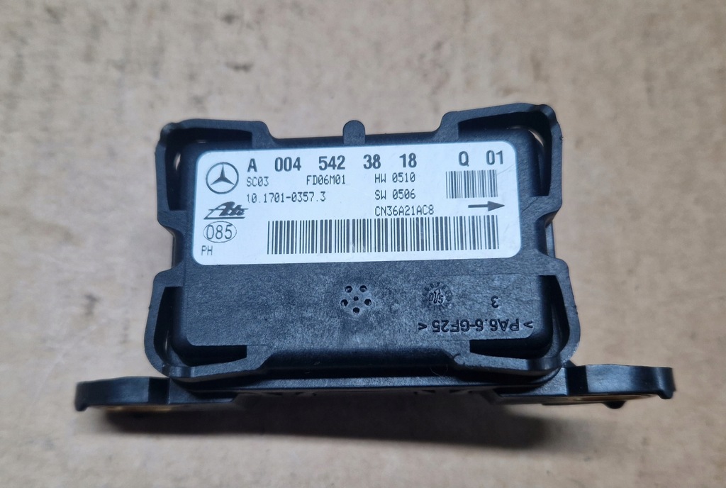 фото №1, Mercedes ml w164 r klasa w251 2006 rok датчик esp a0045423818