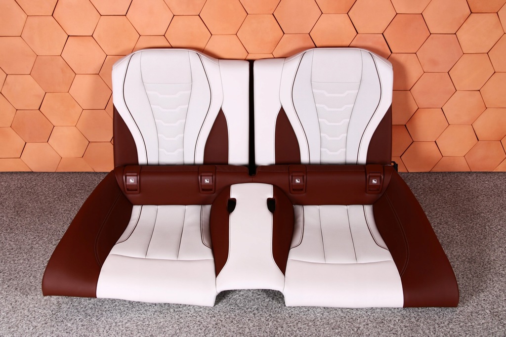 фото №12, Bmw 8 g15 сиденья туннель салон individual tartufo