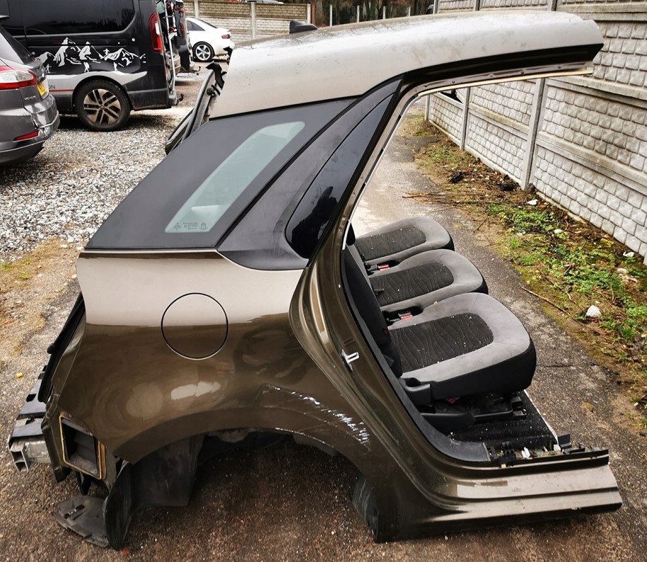 фото №5, Citroen c4 picasso ii 13-16 поддон четверть обрезанный задняя кузов