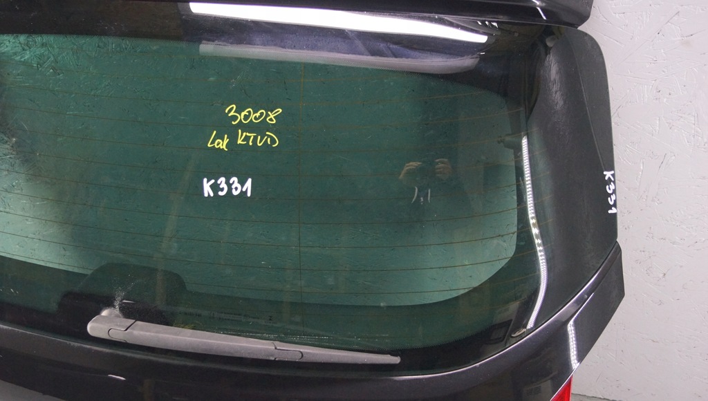 фото №6, Крышка багажника багажника задняя peugeot 3008 i ktvd