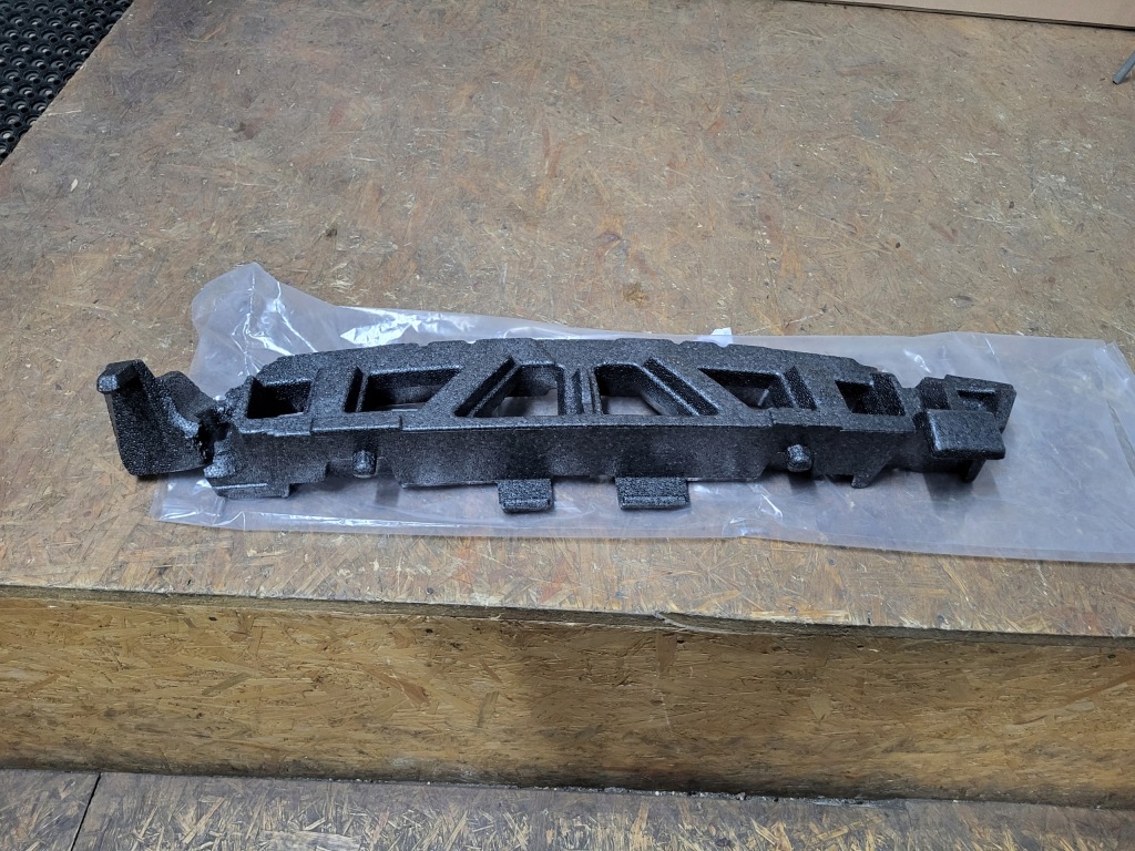 фото №10, Renault twingo iii 3 lift абсорбер бампера перед