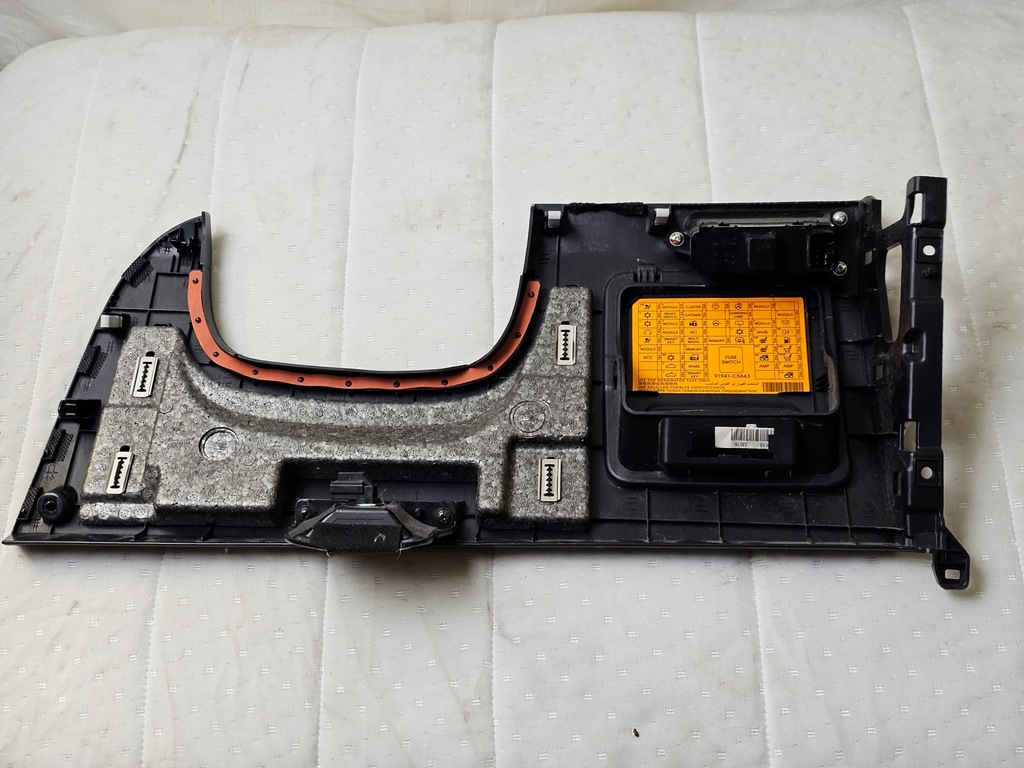 фото №7, Защита pod руль заглушка консоли панели kia sorento iii переключатель