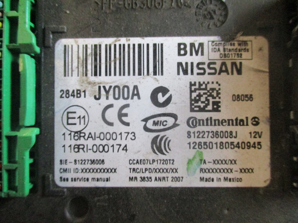 фото №2, Модуль комфорту bsi renault koleos 284b1jy00a