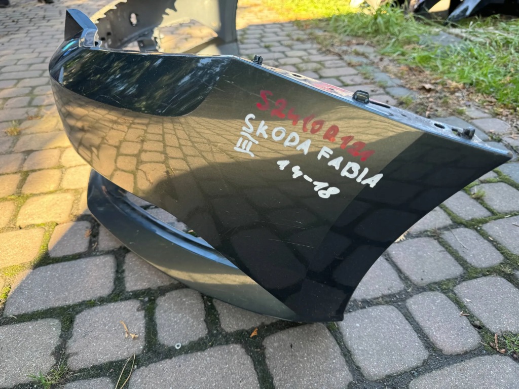 фото №10, Skoda fabia iii 3 6v 14-18 бампер перед передний