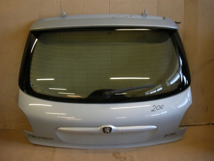 фото №1, Peugeot 206 hb кришка багажника задня