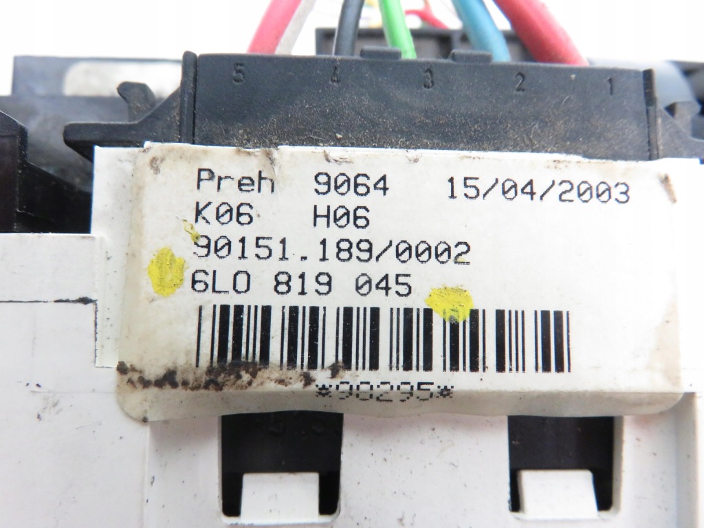 фото №7, Панель обдув seat ibiza iii 6l0819045