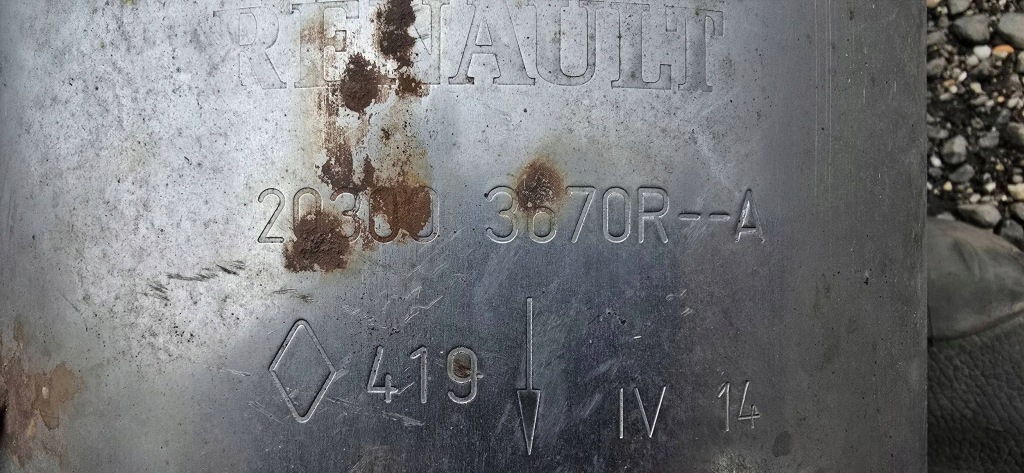 Гасник вихлоп renault kangoo 2 203003670r Недорого