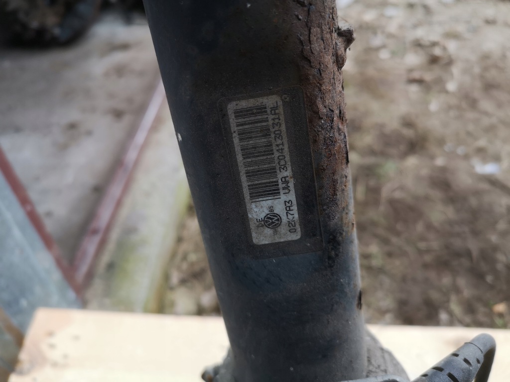 фото №6, Passat b6 mcperson поворотный кулак левая перед 2.0 1.9