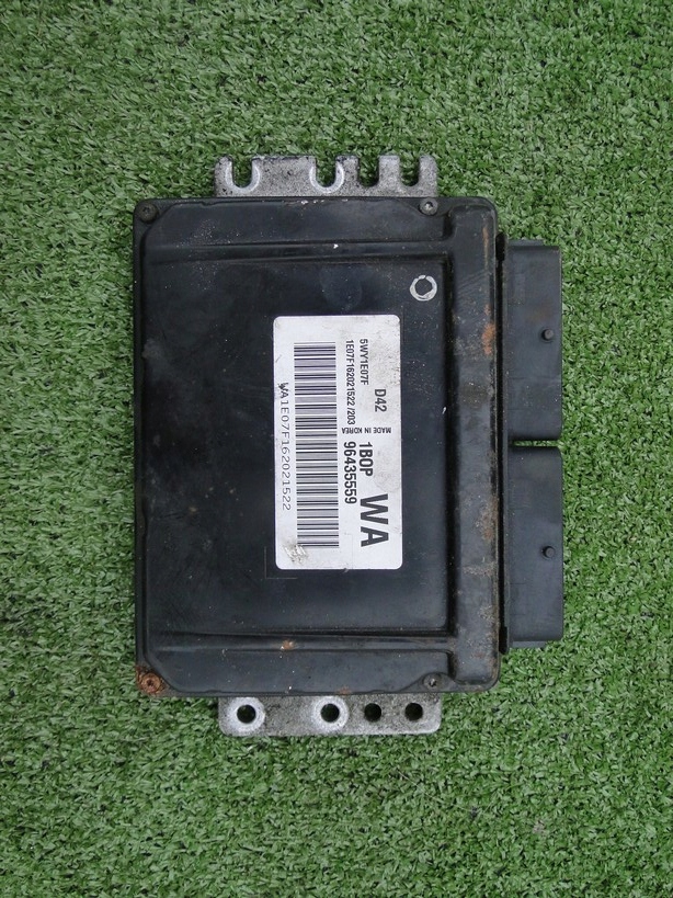 фото №1, Chevrolet aveo t200 бортовой компьютер блок управления двигателя 1.2