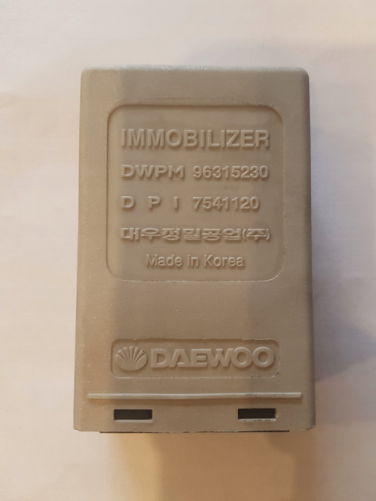 фото №1, Модуль імобілайзер matiz